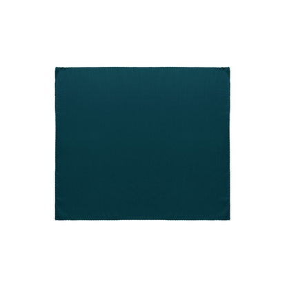 Dolce & Gabbana Green Silk Pocket Square in petrol green, 32x32 size, made of 100% silk. Internal SKU: 25GIU23, Brand SKU: GR412EFU1AUV0764.