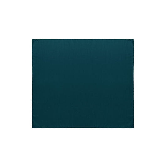 Dolce & Gabbana Green Silk Pocket Square in petrol green, 32x32 size, made of 100% silk. Internal SKU: 25GIU23, Brand SKU: GR412EFU1AUV0764.