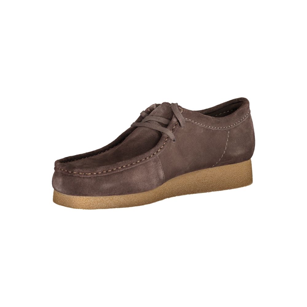 Clarks Brown Polyester Sneaker