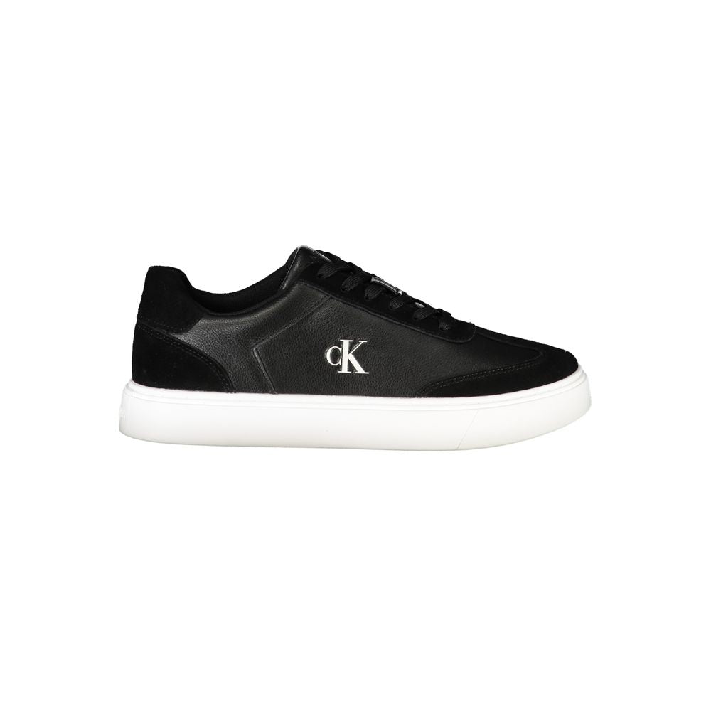 Calvin Klein Nero Polyurethane Men Sneaker 1728,67403481248,Athletic - Sneakers - Shoes,Black,Calvin Klein,EU40/US7,EU43/US10,EU44/US11,EU45/US12,Men,New with tags,Shoes,Sneakers - Shoes