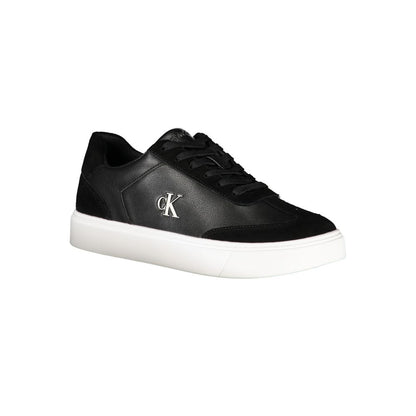Calvin Klein Nero Polyurethane Men Sneaker 1728,67403481248,Athletic - Sneakers - Shoes,Black,Calvin Klein,EU40/US7,EU43/US10,EU44/US11,EU45/US12,Men,New with tags,Shoes,Sneakers - Shoes