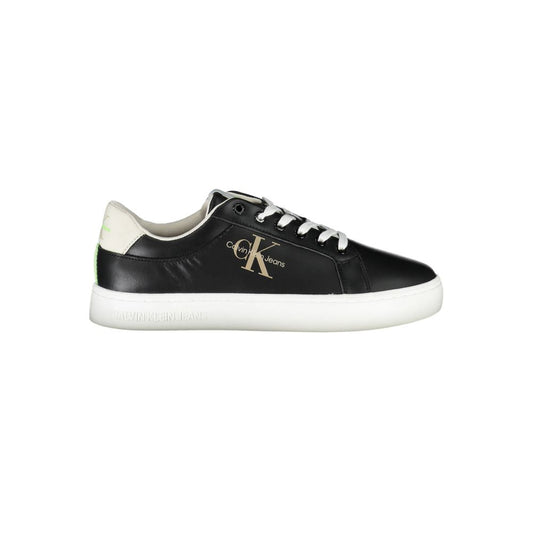 Calvin Klein Black Polyester Men's Sneaker