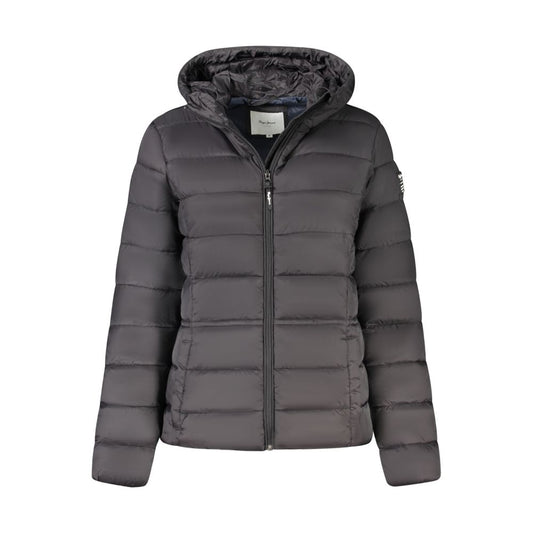 Pepe Jeans Black Polyamide Jackets & Coat