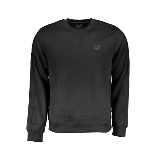 Gianmarco Venturi Black Polyester Men Sweatshirt