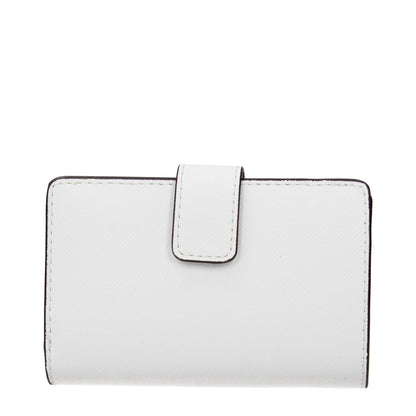Michael Kors White Leather Wallet