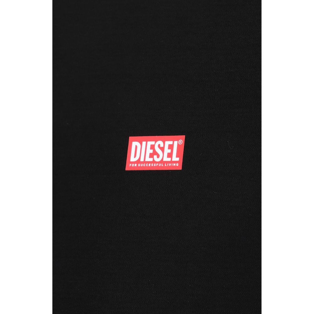 Diesel Black Cotton T-Shirt