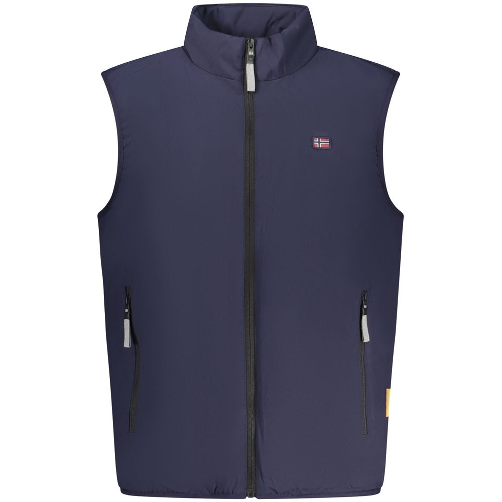 Norway 1963 Blue Polyester Sleveless Jacket