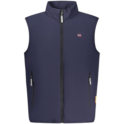 Norway 1963 Blue Polyester Sleveless Jacket