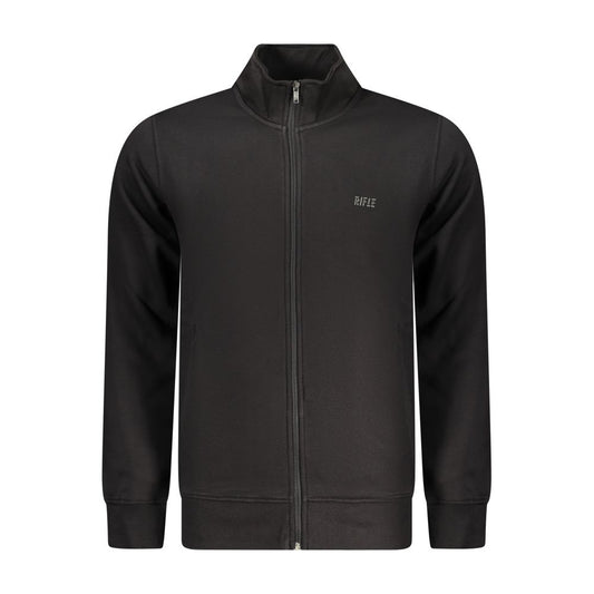 Rifle Black Cotton Men Sweatshirt