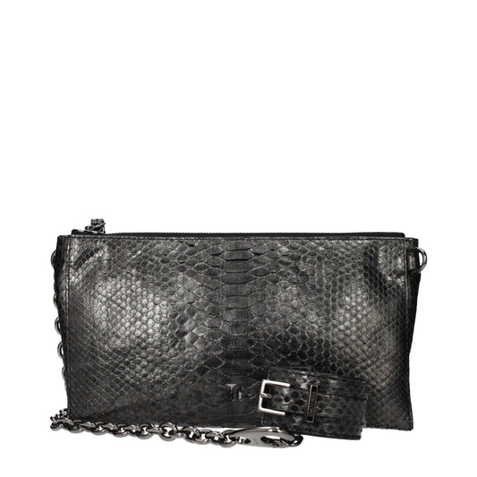 Tom Ford Gray Skin Handbag