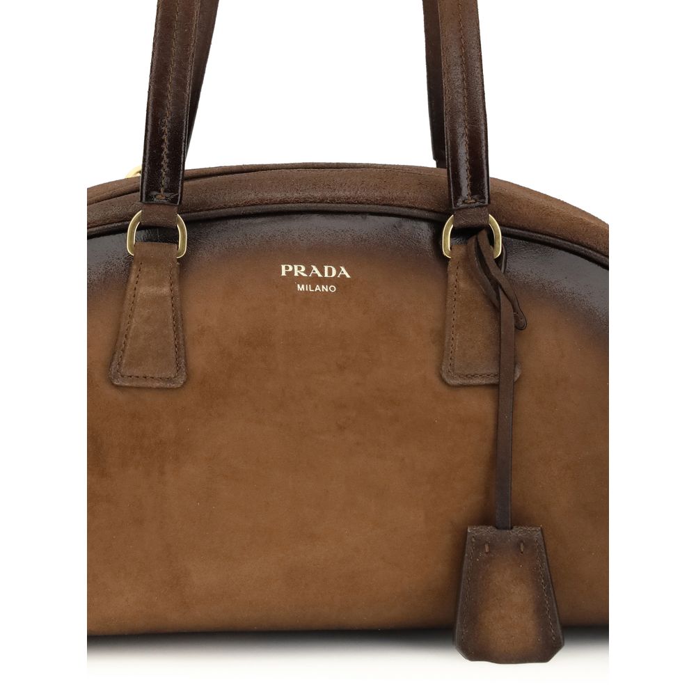Prada Multicolor Calf Leather Bos Taurus Shoulder Bag