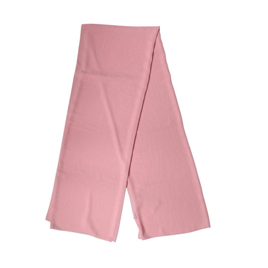 Dolce & Gabbana Pink Silk Stole Neck Wrap Shawl Men  Scarf