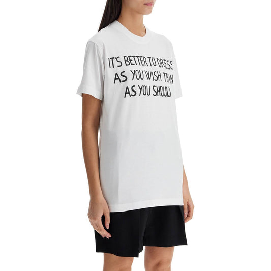 Moschino t-shirt with lettering print