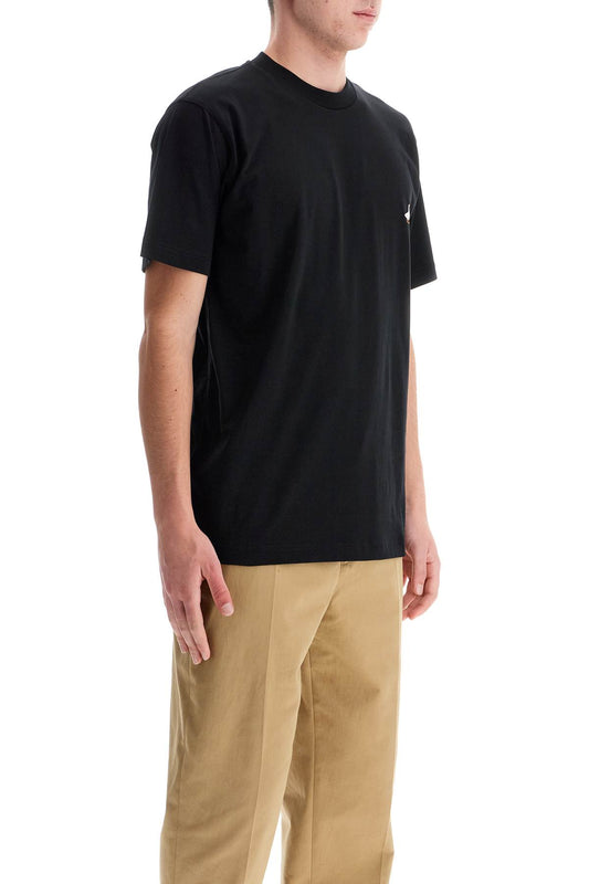 Moschino goose embroidered t-shirt Topwear Moschino Dark Slate Gray