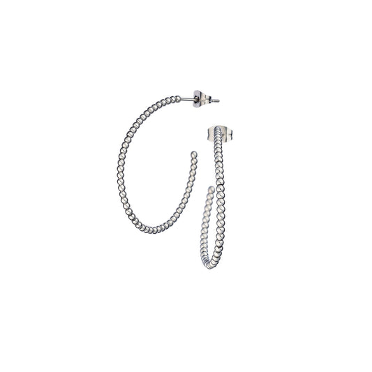 AN JEWELS JEWELRY Mod. AL.ESOK7SC elegant hoop earrings showcasing intricate design and craftsmanship