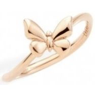ANELLI DODO MOD. DAC2003BFLYS0009R53 butterfly ring in rose gold design, elegant jewelry piece.