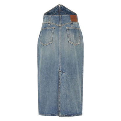 Alexander McQueen Skirts Clear Blue Skirts