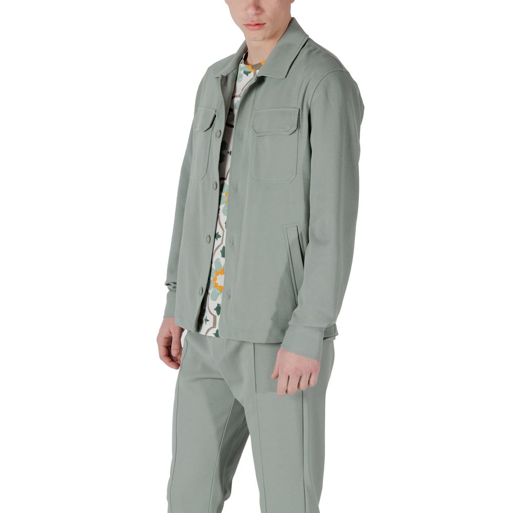 Antony Morato Green Polyester Shirt