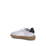 Axel Arigato Dice T-toe Sneaker in leather and suede, rear view showing flat sole and signature design, suitable for AW25 season.