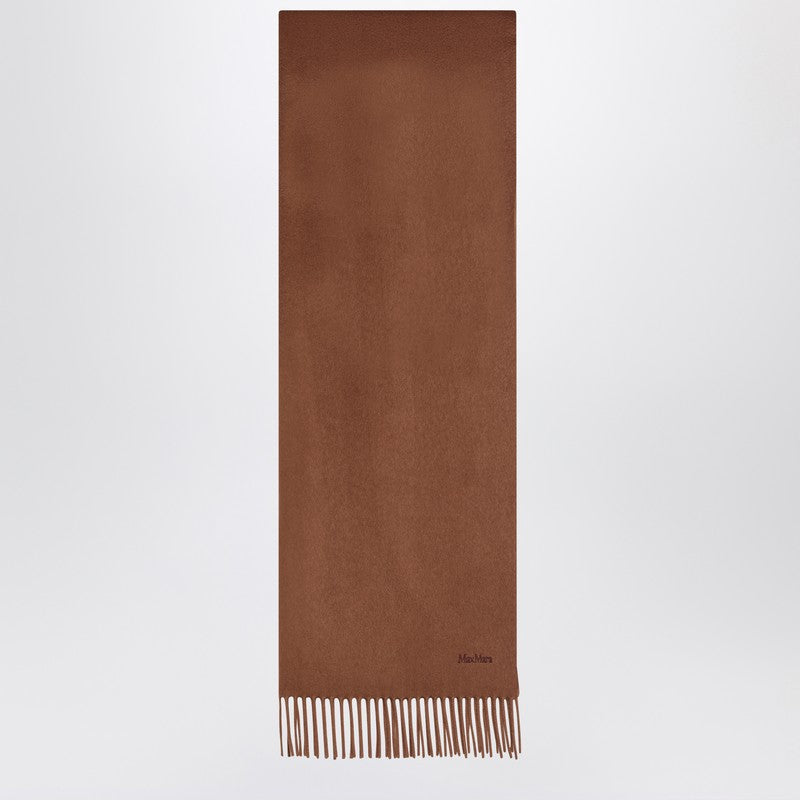 Max Mara Brown cashmere scarf BACICO/R_MAXM-009_100