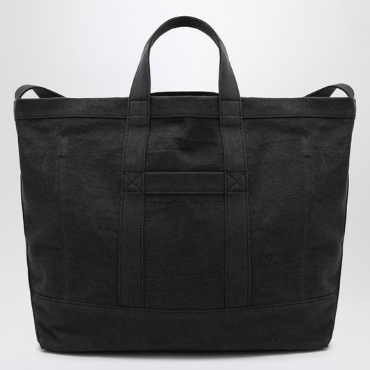 Tekla Beach bag in black cotton