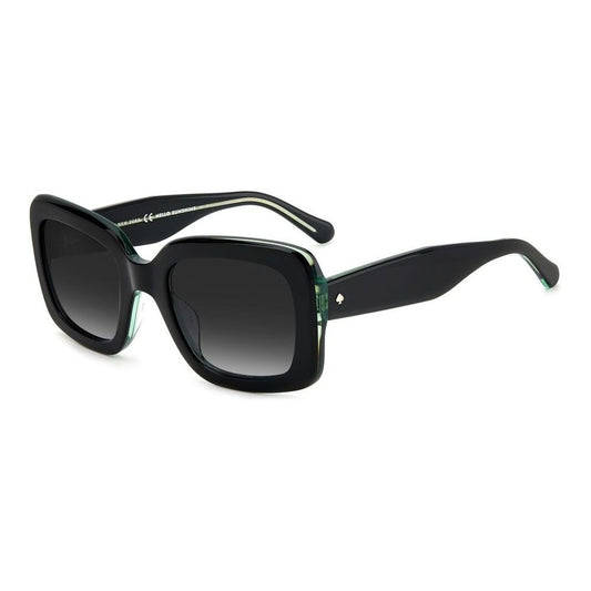 KATE SPADE MOD. BELLAMY_S sunglasses for ladies, made of acetate. Stylish eyewear with black frame and dark lenses.