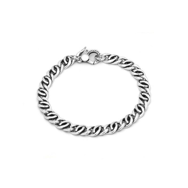 BRACCIALI RASPINI MOD. 11345L silver bracelet with elegant chain design