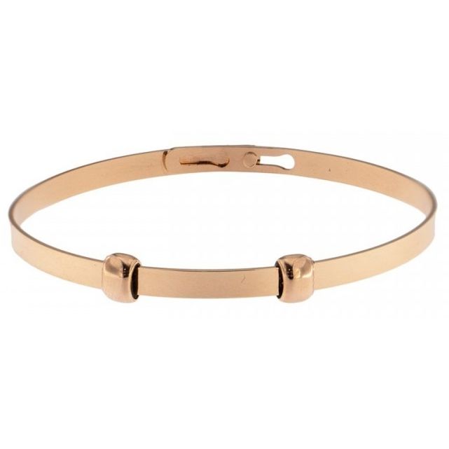 BRACCIALI RUE DES MILLE MOD. XR-BR-CIR-ROSE-RI elegant rose gold bracelet with simple yet stylish design ideal for modern fashion wear