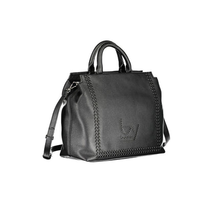 BYBLOS Black Polyurethane Women Handbag