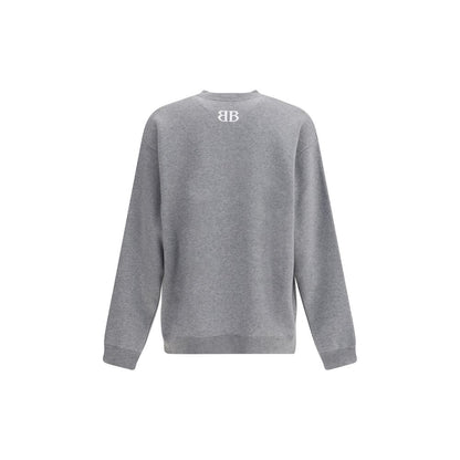Balenciaga Gray Cotton Sweatshirt