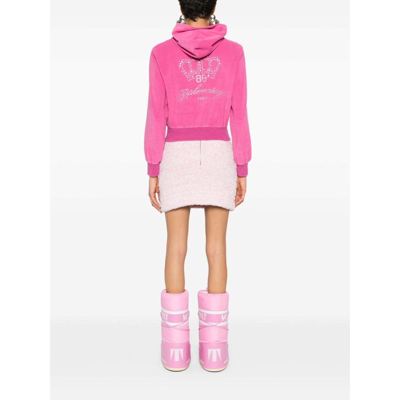 Balenciaga Sweaters Pink Topwear