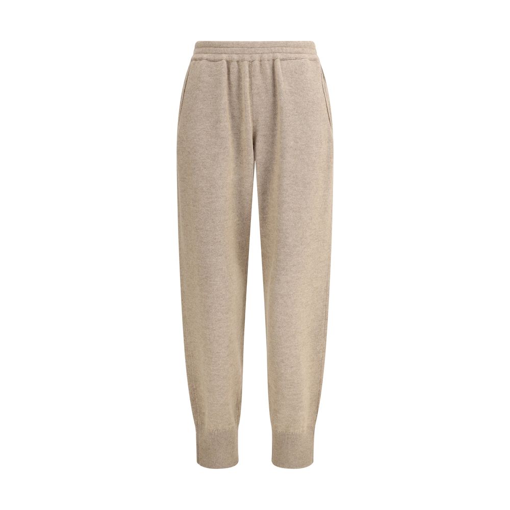 Brunello Cucinelli Beige Cashmere Pants