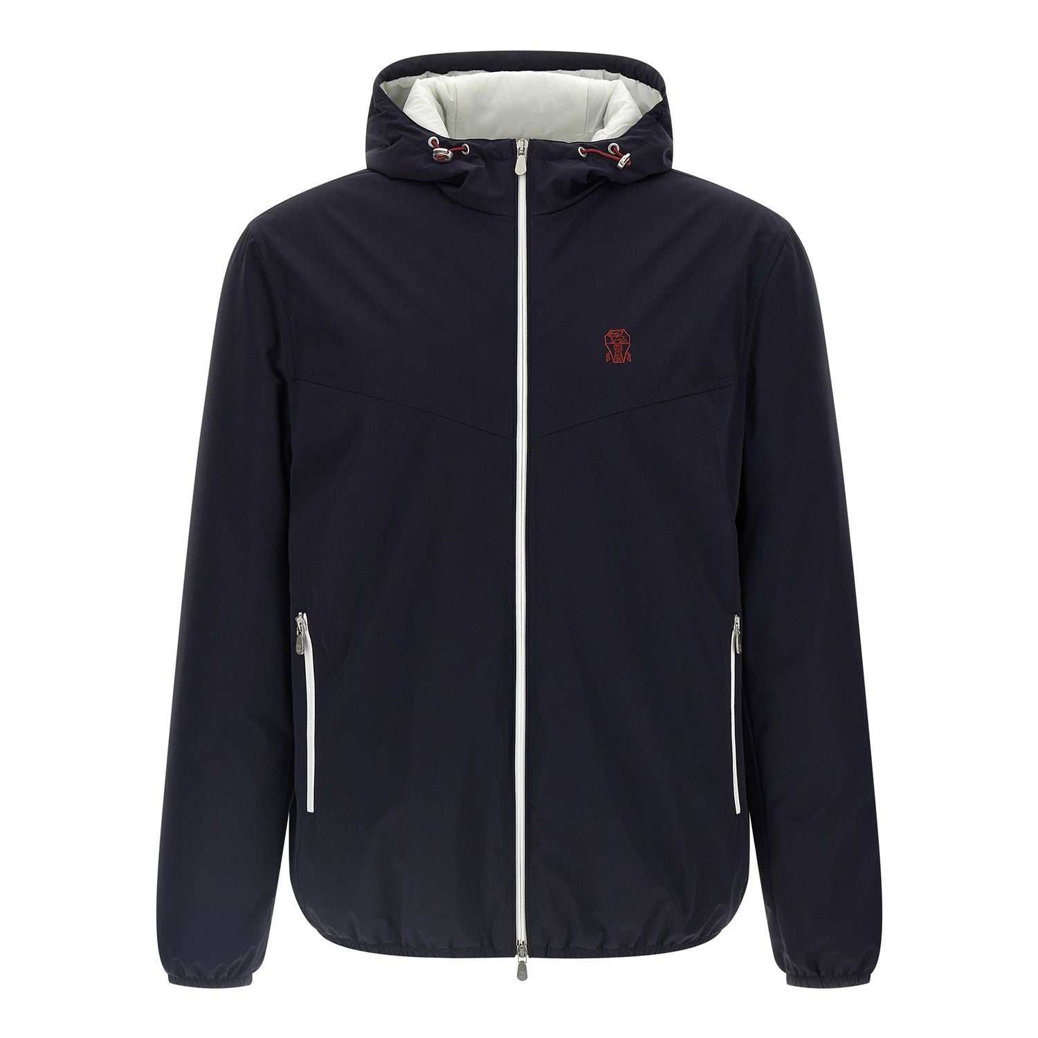 Brunello Cucinelli Blue Polyamide Shell Jacket