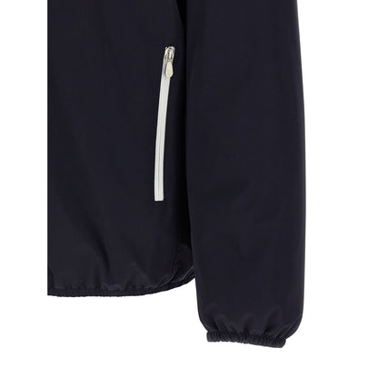 Brunello Cucinelli Blue Polyamide Shell Jacket