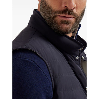 Brunello Cucinelli Bonded taffeta lightweight down vest Vests