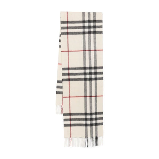 Burberry Check cashmere scarf Scarves Hats & Gloves