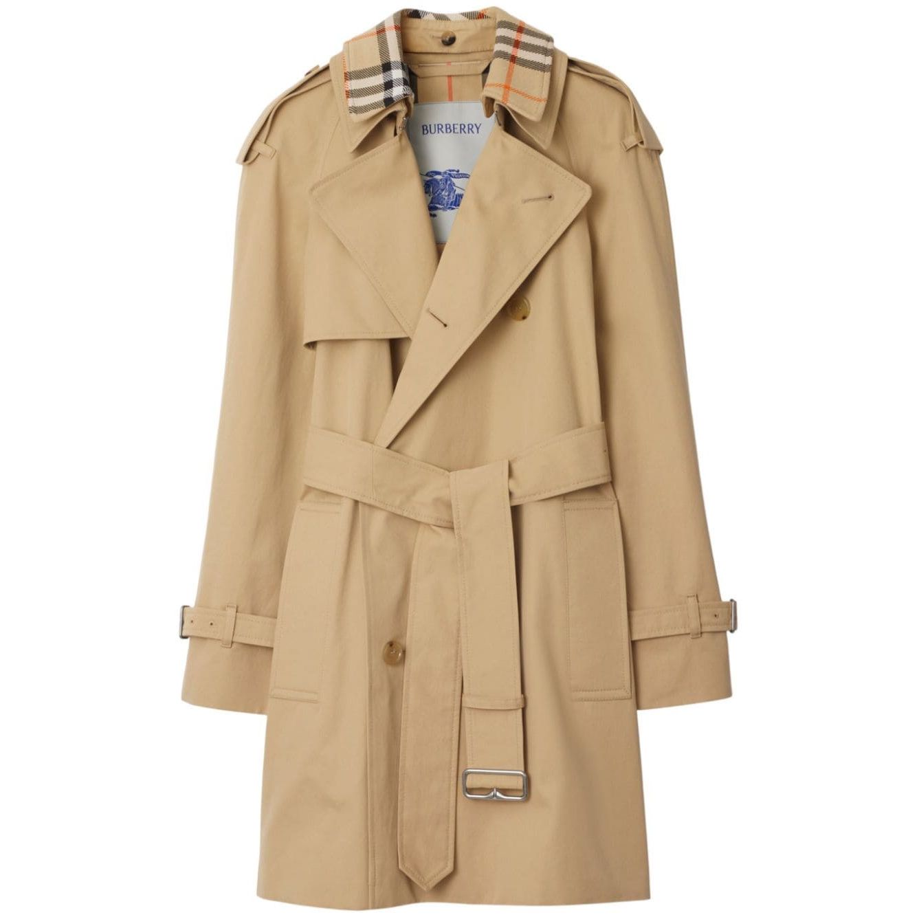 Burberry Trench coat with Vintage Check motif Coats