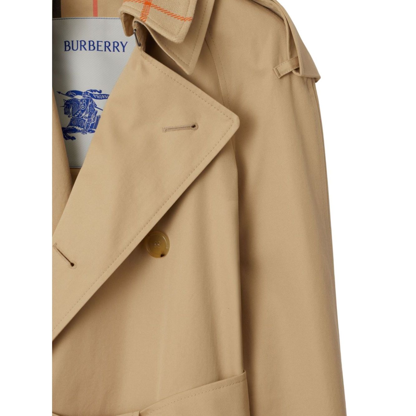 Burberry Trench coat with Vintage Check motif Coats
