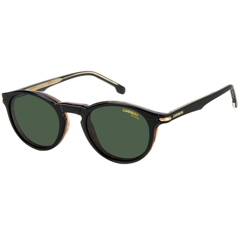 CARRERA MOD. CA 297_CS unisex sunglasses with black frame and green lenses, stylish and modern eyewear for men and women.