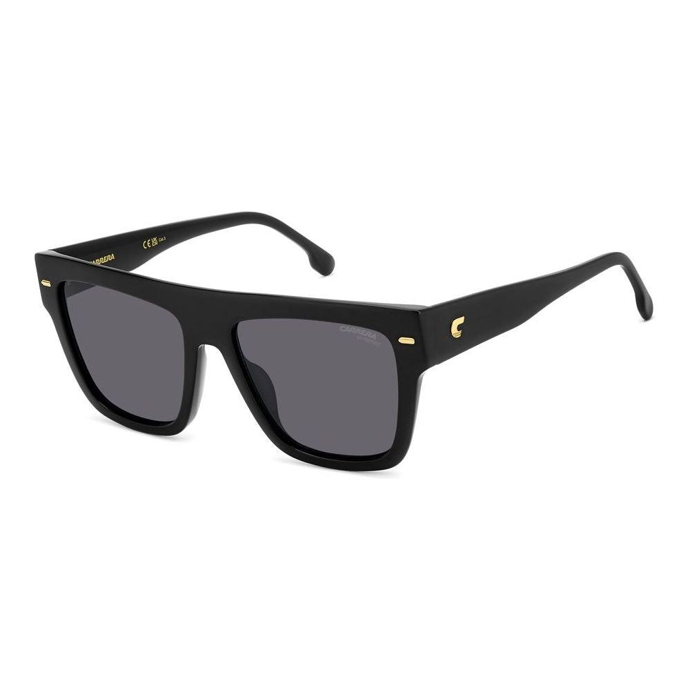 CARRERA MOD. CARRERA 3016_S sunglasses for women in black acetate material, showcasing modern design and style.