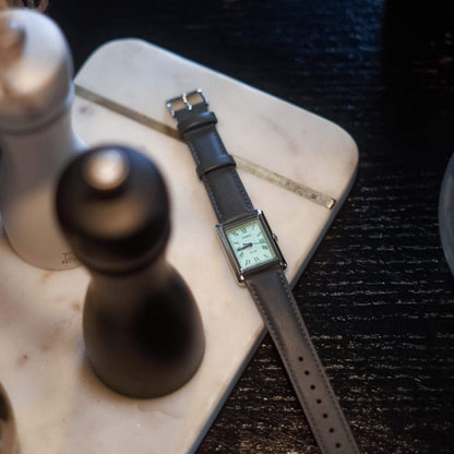 CASIO COLLECTION Mod. LADY TANK. LEATHER - TURQUOISE ***SPECIAL PRICE*** WATCHES