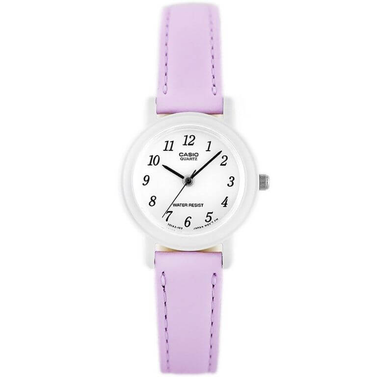 CASIO COLLECTION Mod. POP LADY, LEATHER - PASTEL VIOLET