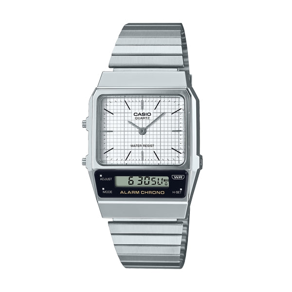 CASIO VINTAGE Mod. EDGY COLLECTION RETRO DIAL - WHITE ***SPECIAL PRICE***