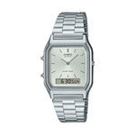 CASIO VINTAGE Mod. EDGY COLLECTION SUNRAY DIAL - SILVER WATCHES