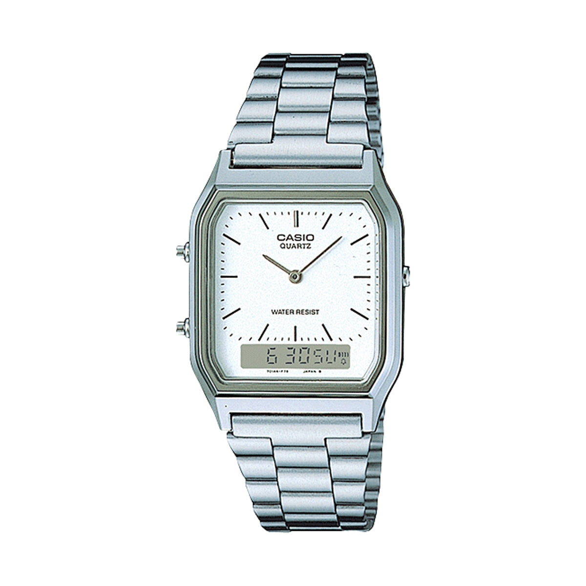 CASIO VINTAGE Mod. EDGY COLLECTION SUNRAY DIAL - WHITE