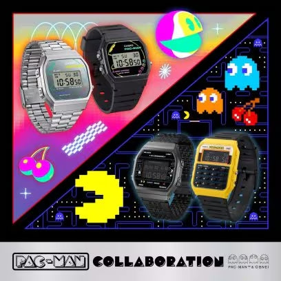 CASIO VINTAGE Mod. F-91 - PACMAN Series Limited Edition WATCHES