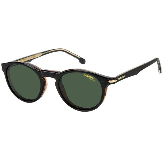 CARRERA MOD. CA 297_CS unisex sunglasses with black frame and green lenses, stylish and modern eyewear for men and women.