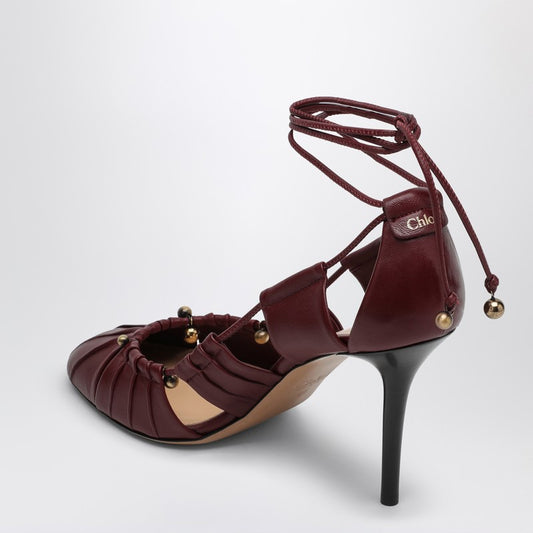Chloé DecolletÃ&copy; Luna bordeaux