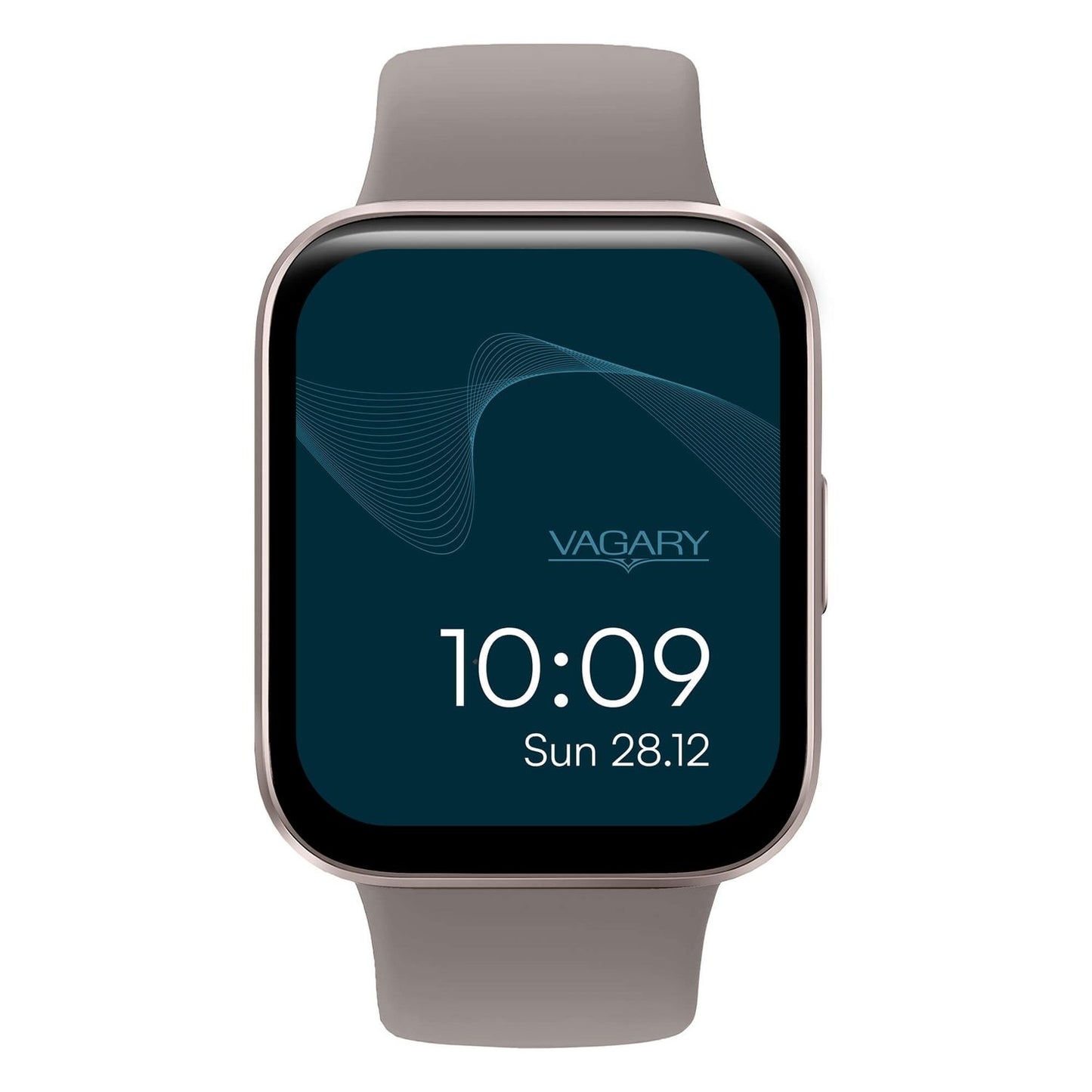 CITIZEN VAGARY MOD. X03A-003VY smart watch with digital display and grey strap, showing time 10:09 on screen.