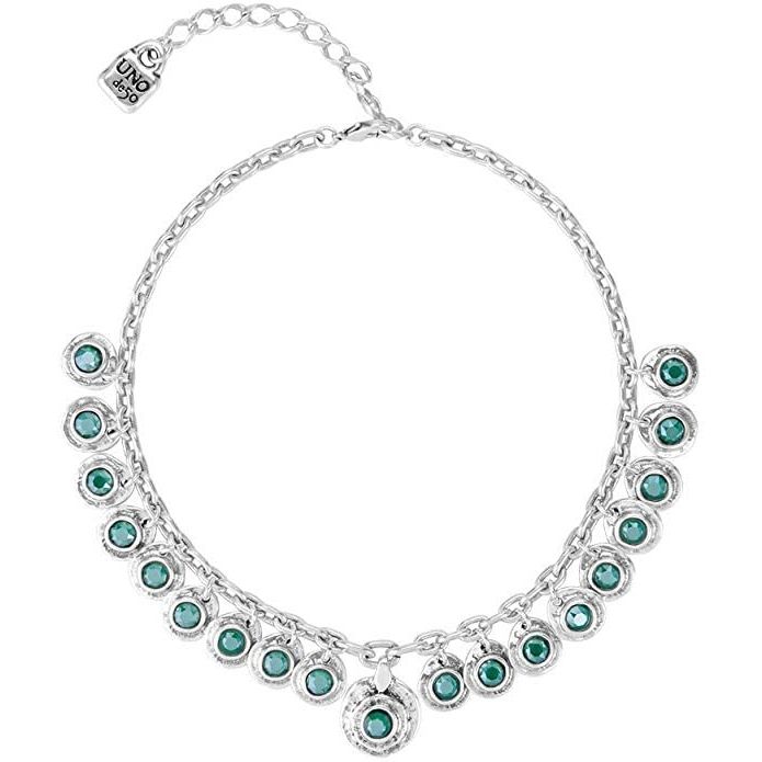 COLLANE UNO DE 50 MOD. UD_COL1337VRDMTL0U DESIGNER FASHION JEWELLERY